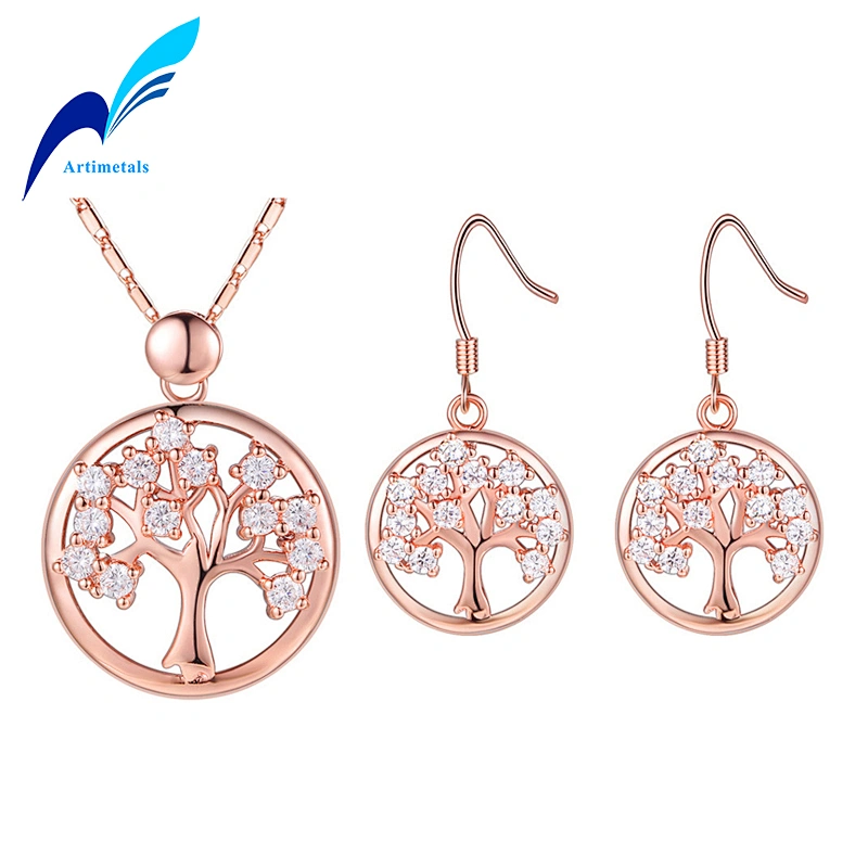Hotsale Tree of Life Necklace and Earring Set