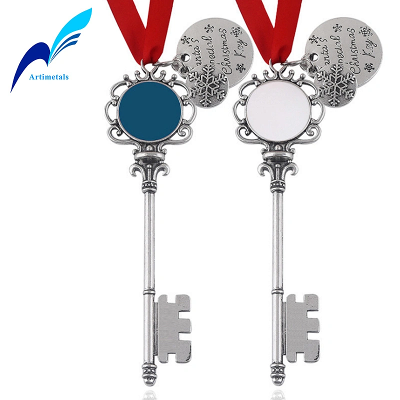 Hotsale Key Shape Christmas Decoration Charms
