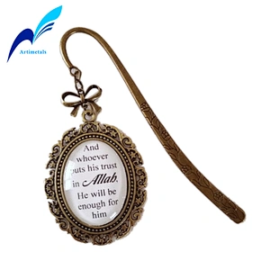Antique Cooper with Epoxy logo Bookmark