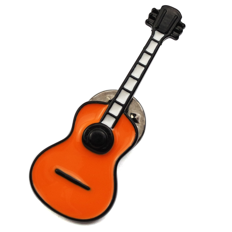 Hotsale Custom  Enamel Ukulele Lapel Pin