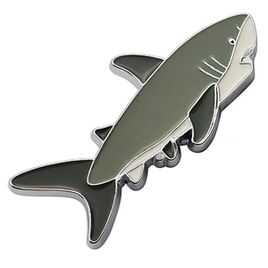 Hotsale Custom  Enamel Shark Lapel Pin