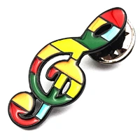 Hotsale Custom  Enamel Music Note Lapel Pin