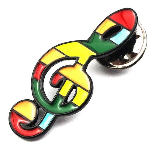 Hotsale Custom  Enamel Music Note Lapel Pin