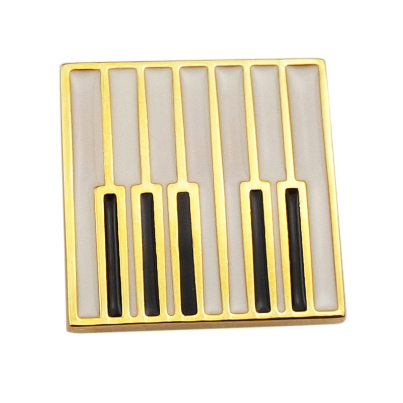 Hotsale Custom  Enamel Piano Lapel Pin