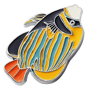 Hotsale Custom  Enamel Animal Marine tropical fish Lapel Pin
