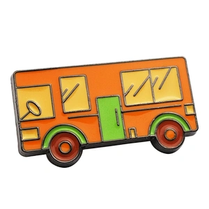 Hotsale Custom  Enamel Bus Lapel Pin
