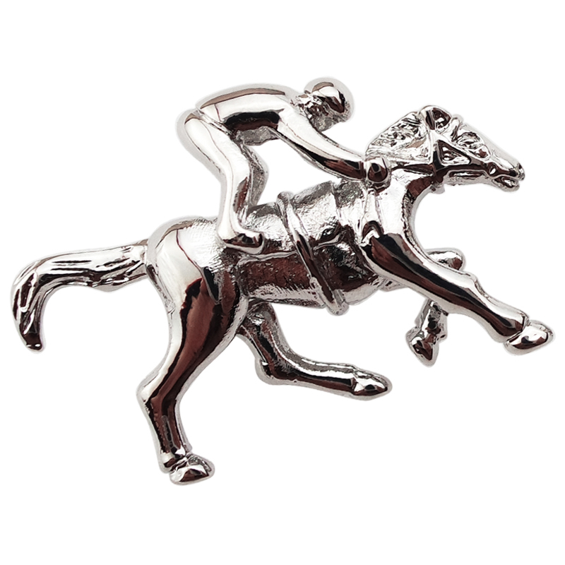 Hotsale Custom  Horse Racing Lapel Pin