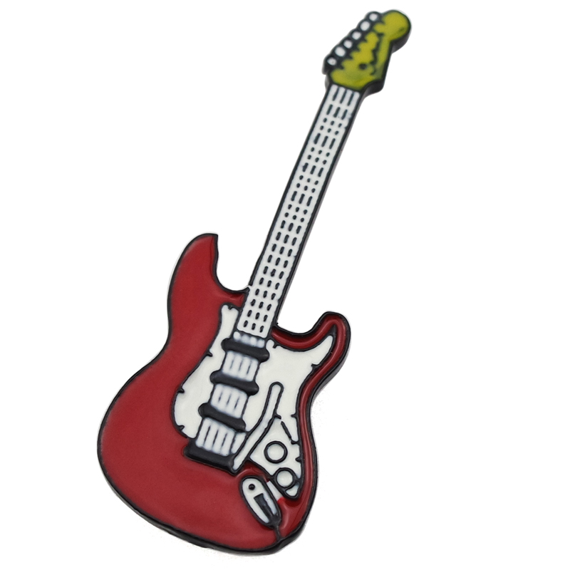 Hotsale Custom  Enamel Guitar Lapel Pin