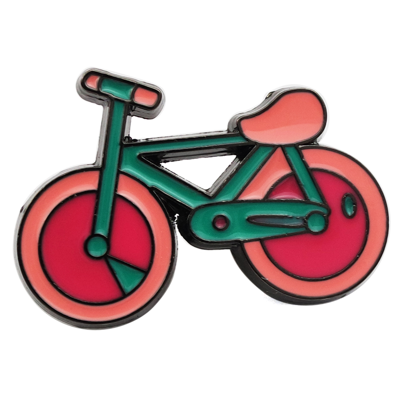 Hotsale Custom  Enamel Bike Lapel Pin