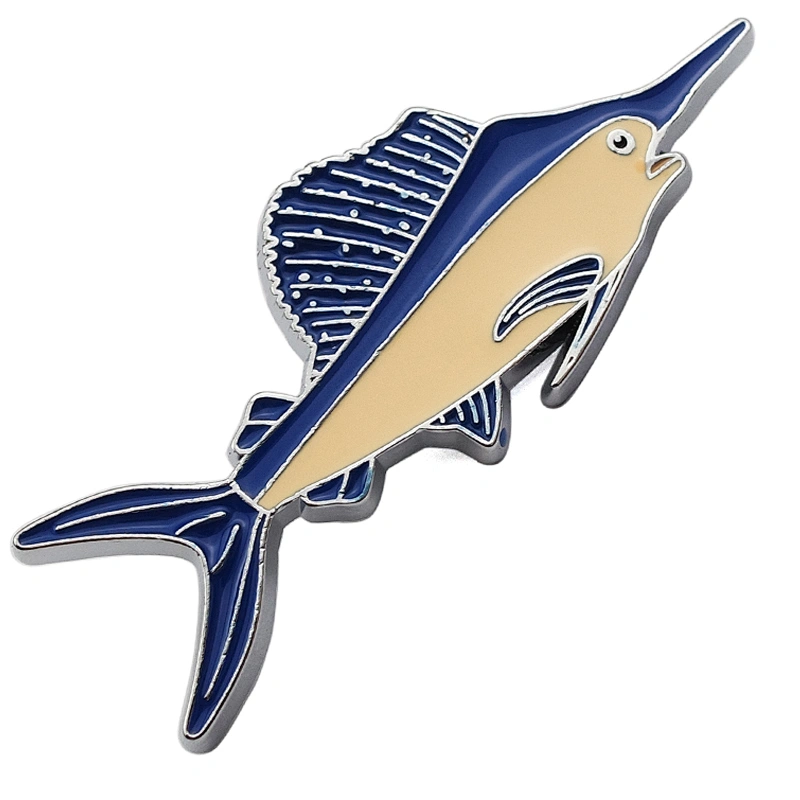 Hotsale Custom  Enamel Saurida Lapel Pin