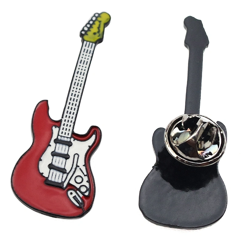 Hotsale Custom  Enamel Guitar Lapel Pin