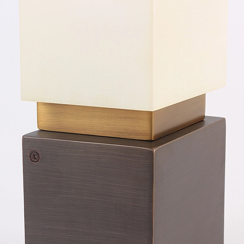 Linen acrylic shade wall lamp