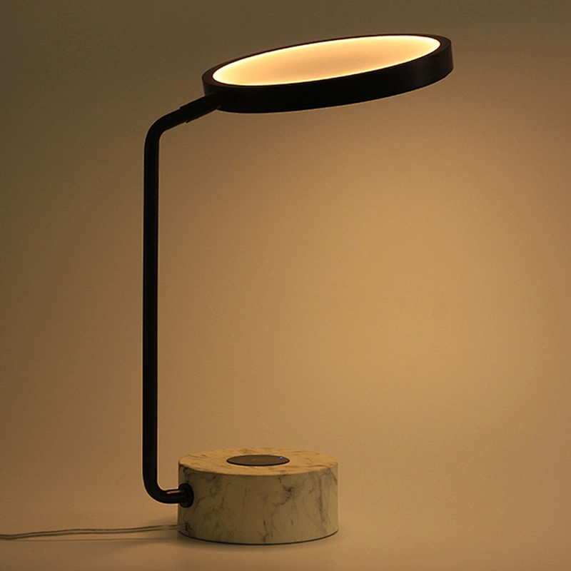 LED mordern wireless rechargeable table lamp