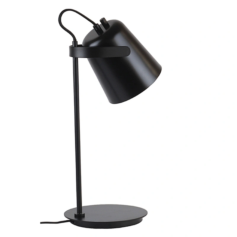 Double shades metal table lamp