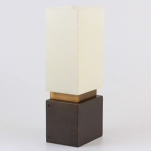 Linen acrylic shade wall lamp