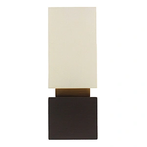 Linen acrylic shade wall lamp