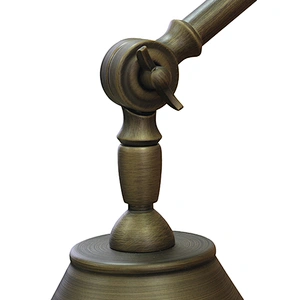 Custom hand painted bronze adjustable metal lamp arms wall lamp