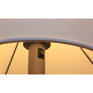 Wooden tea table lamp