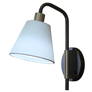 Dark bronze Mini metal wall lamp