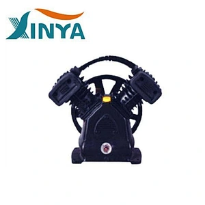 XINYA 3HP 2 cylinder 65mm piston belt driven air compressor pump head (XY2065E)