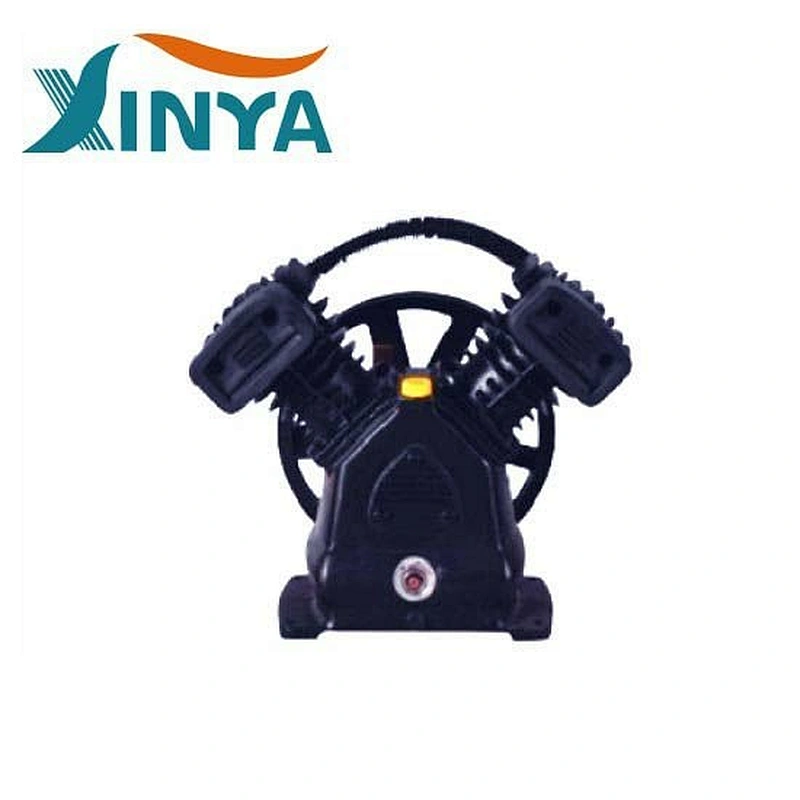 XINYA 3HP 2 cylinder 65mm piston belt driven air compressor pump head (XY2065E)