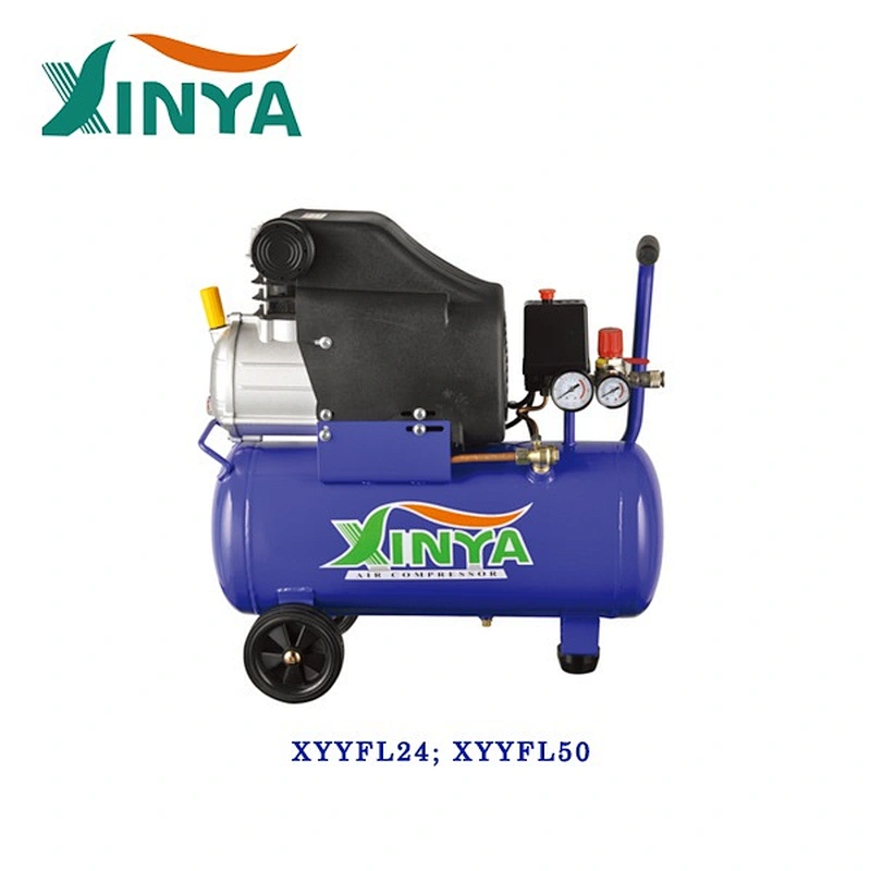 XINYA FL style 50L oil lubricated 230V portable piston direct-connect air compressor (XYYFL50)