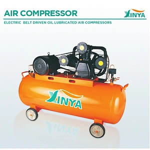 XINYA 5.5kw piston 181psi portable 200L belt driven air compressor  (XY3080AT-200)