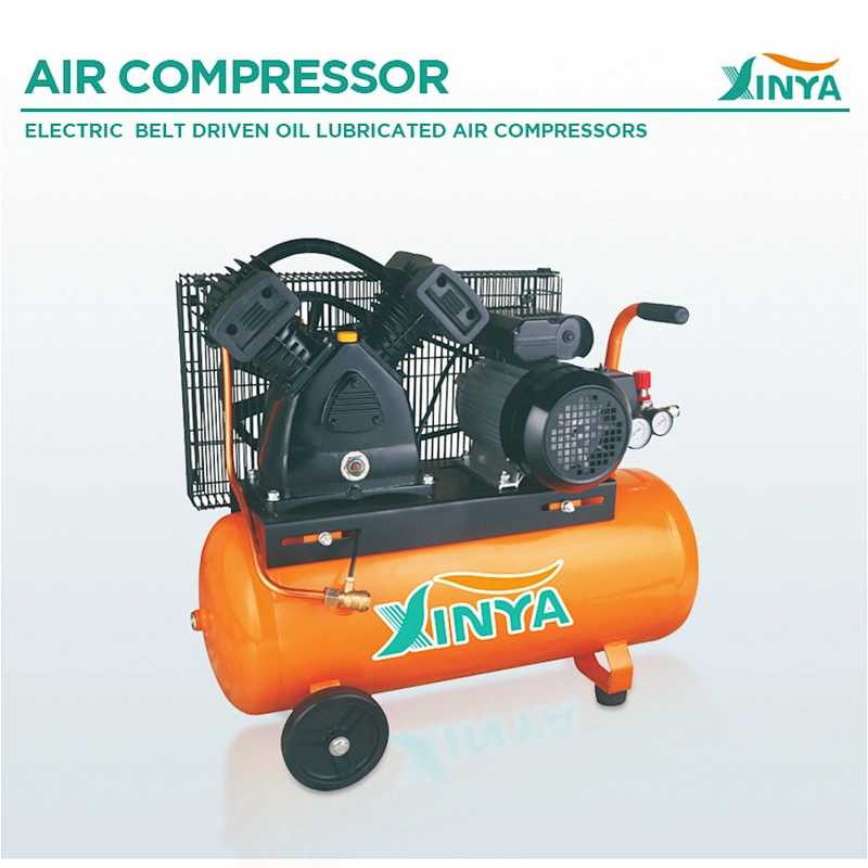 XINYA hot sale 2065 piston low price portable small belt driven air compressor (XY2065E-50)