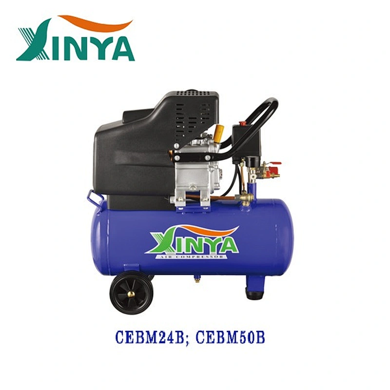 XINYA AC 50L oil lubricated 1.5kw electric portable direct driven air compressor for spray paint (CEBM50B)