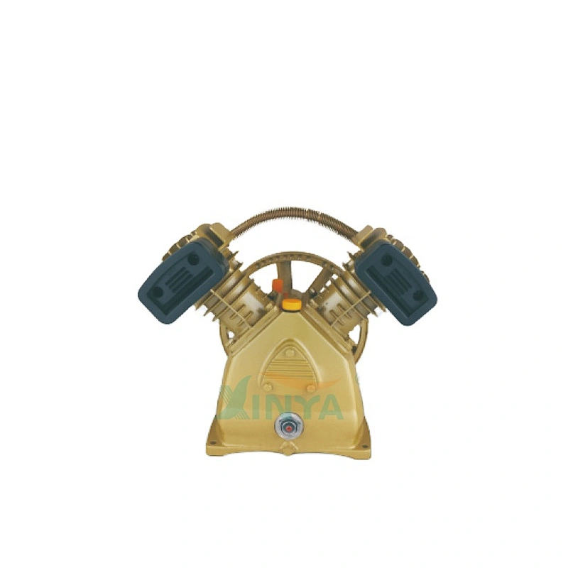 XINYA 3HP 2 cylinder 65mm piston belt driven air compressor pump head (XY2065E)