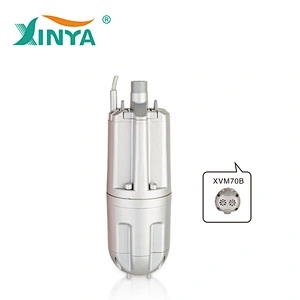 XINYA popular 0.45HP aluminum body russian submersible vibration water pumps (VMP70B-10m)