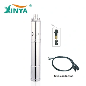 XINYA 24v DC screw built-in controller pumps brushless solar water pump for agriculture (3SES1.5/80-D24/210 )