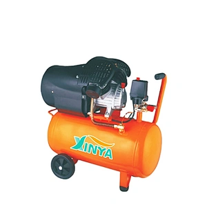 XINYA 3HP oil Lubricated 50L V-Type Direct Air Compressor (XYVFL50)