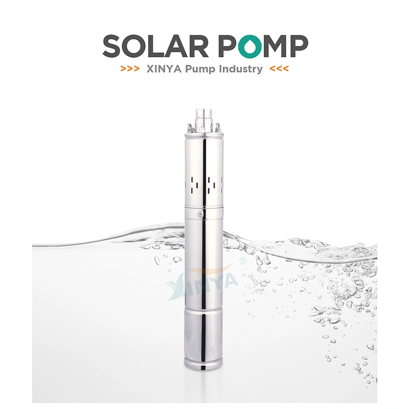 XINYA 24V DC screw 80W solar water pump for agriculture from river (3SES1.0/30-D24/80 )