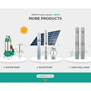 XINYA booster pump dc high head solar pump for clean water (3SPC6/145-D216/1800)