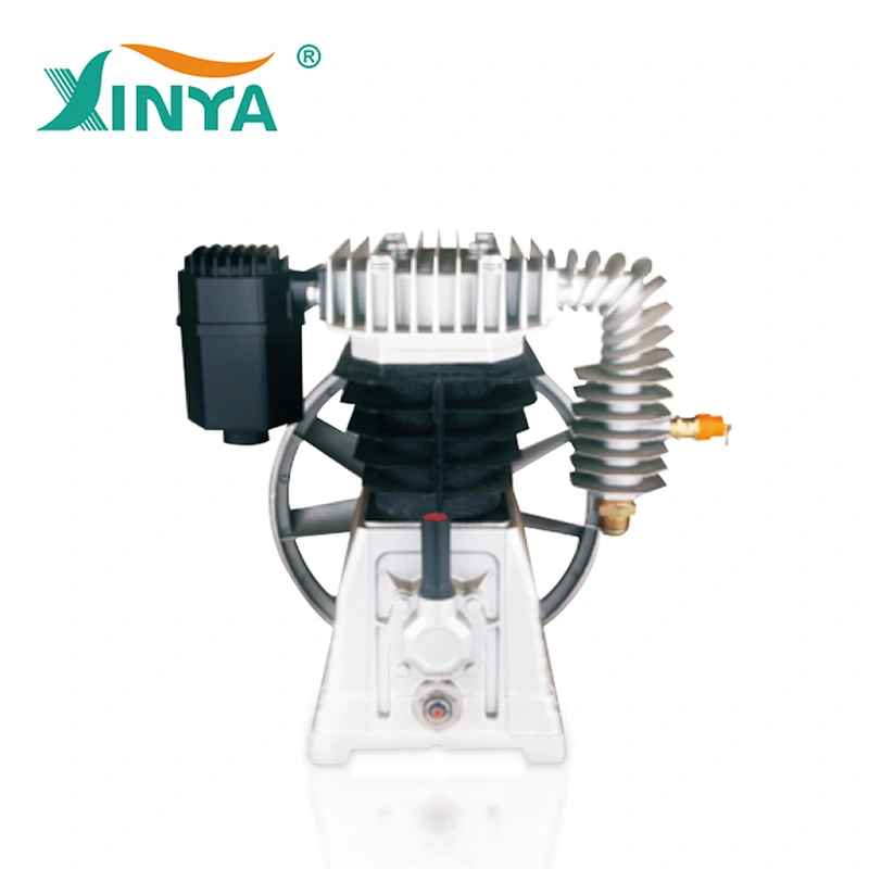 XINYA italy type 80mm 2 piston driven air-compressors 2080 air compressor pump cylinder head (XYB2080B)
