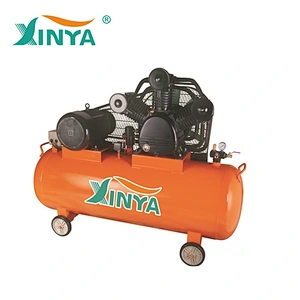 XINYA 5.5kw piston type portable 200 liter belt driven air compressor  (XY3080A-200)