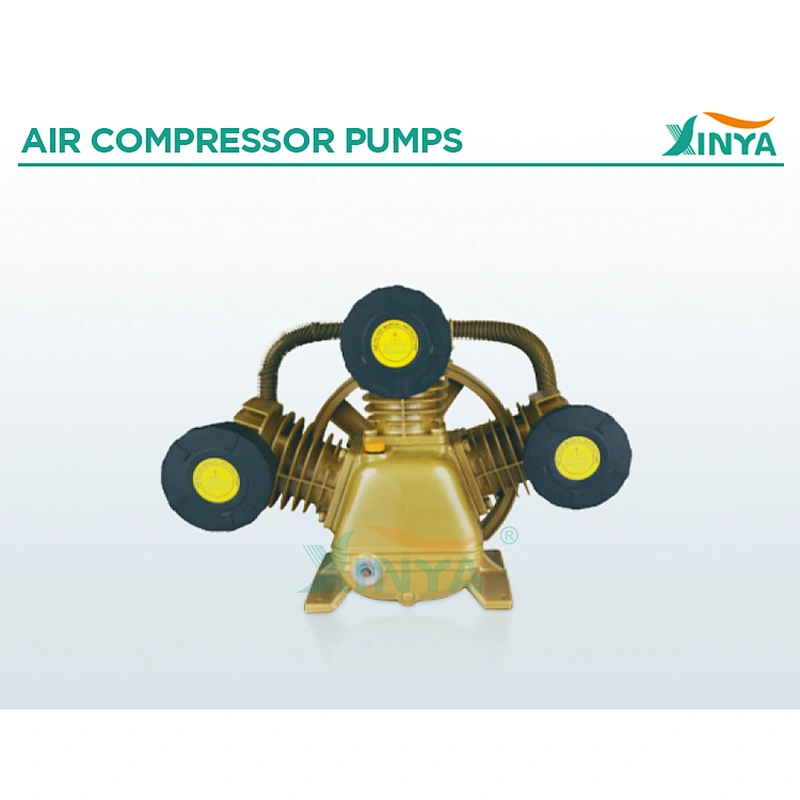 XINYA 5.5kw piston type portable 200 liter belt driven air compressor  (XY3080A-200)