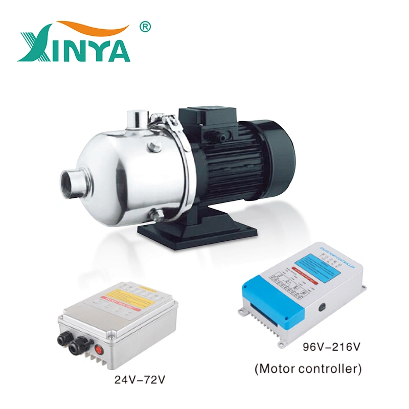 XINYA Stainless steel impeller 48 volt dc solar surface water pump