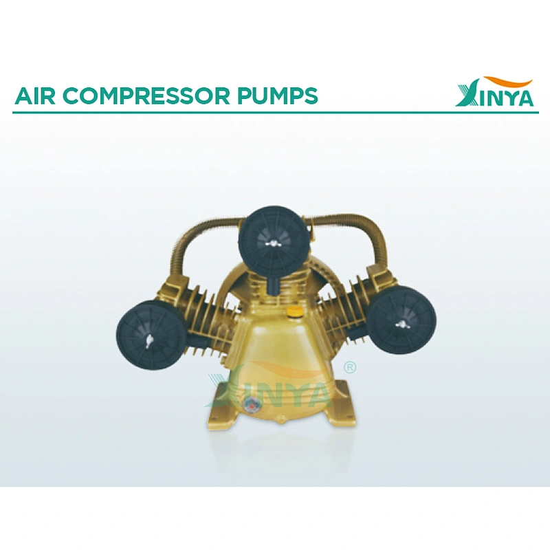 XINYA 3 pistons single phase motor 230V belt driven air compressor  (XY3065B-100D)