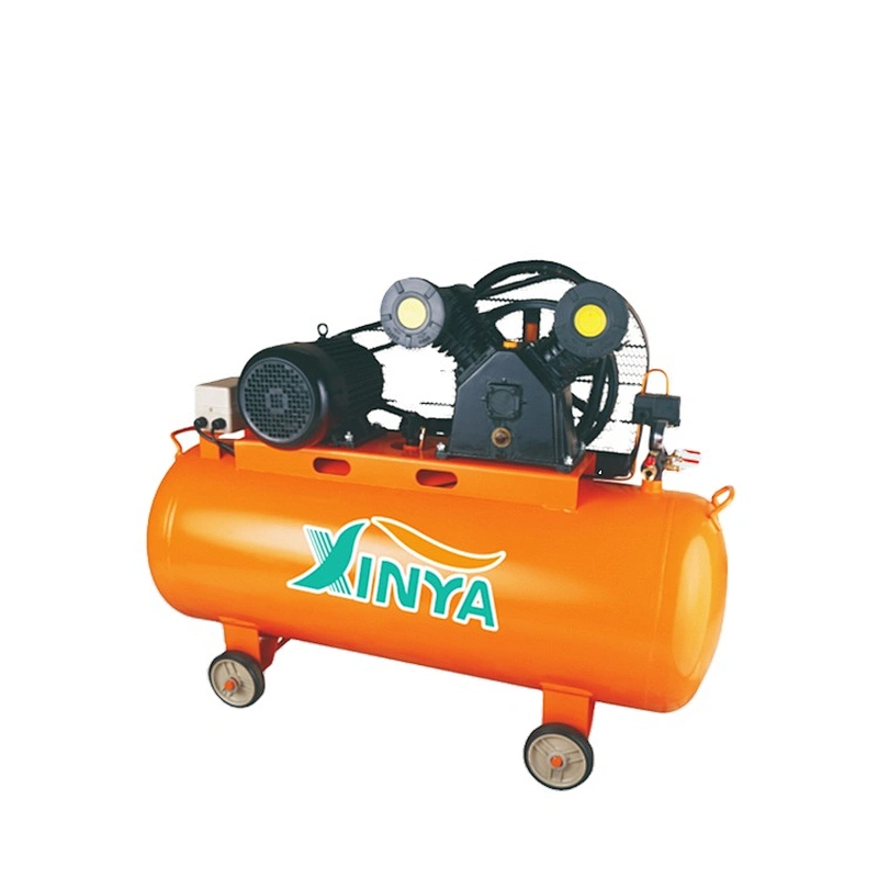 XINYA 5.5hp piston type portable 750l/min motor belt driven air compressor (XY2090C-150)