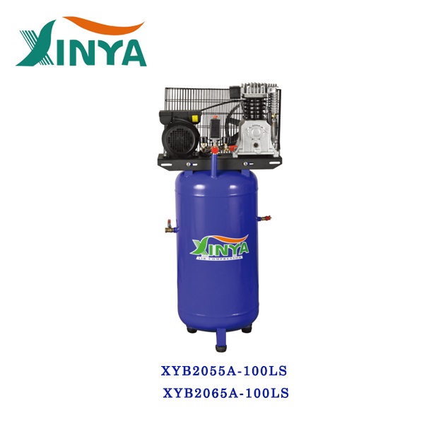 XINYA 5.5hp AC double piston 1 phase 230v portable 600l/min belt
