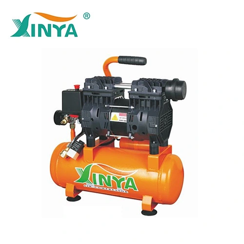 XINYA 8bar 9L 220V 110 v Mute Oil-free Air Compressor (XY1809)