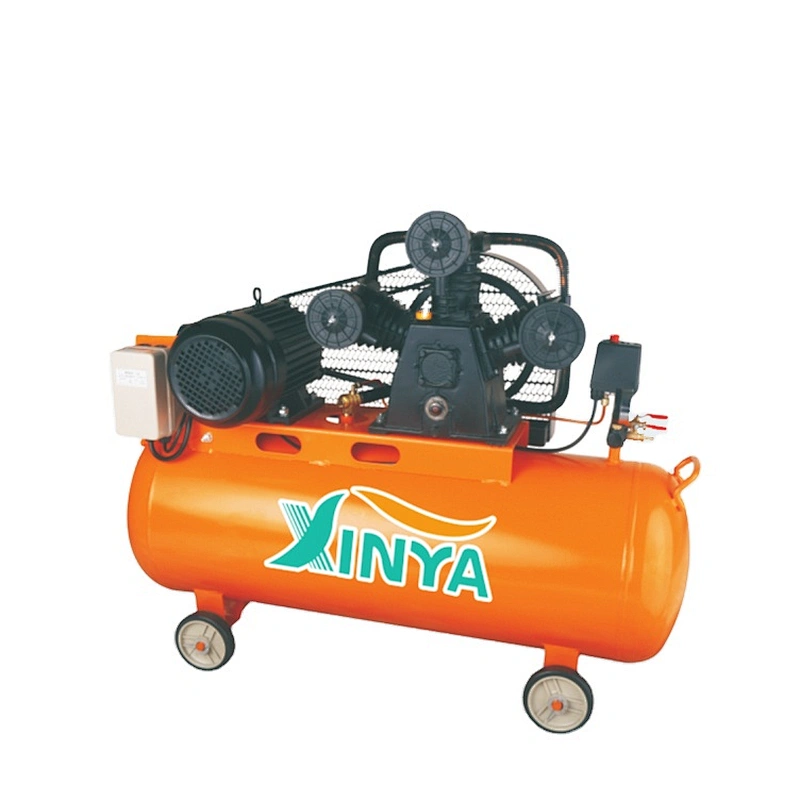 XINYA three phase motor 380V portable belt driven air compressor (XY3065C-100)