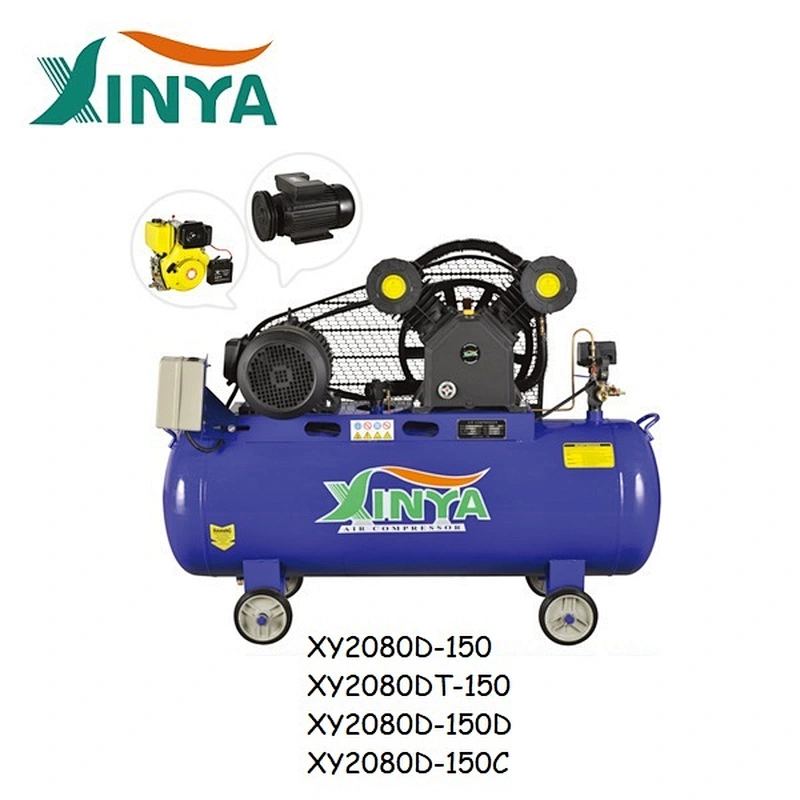 XINYA 80mm 4000W 2 piston driven air compressor pump cylinder head (XY2080D)