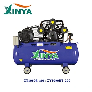 XINYA 7500w 400v three piston motor 200L CE belt driven air compressor  (XY3090B-200)