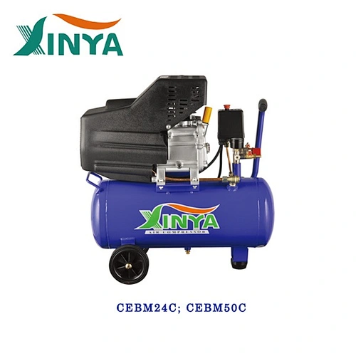 XINYA AC 50L oil lubricated 1.5kw electric portable direct driven air compressor for spray paint (CEBM50C)