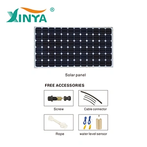 XINYA 24v dc solar submersible water pump for agriculture