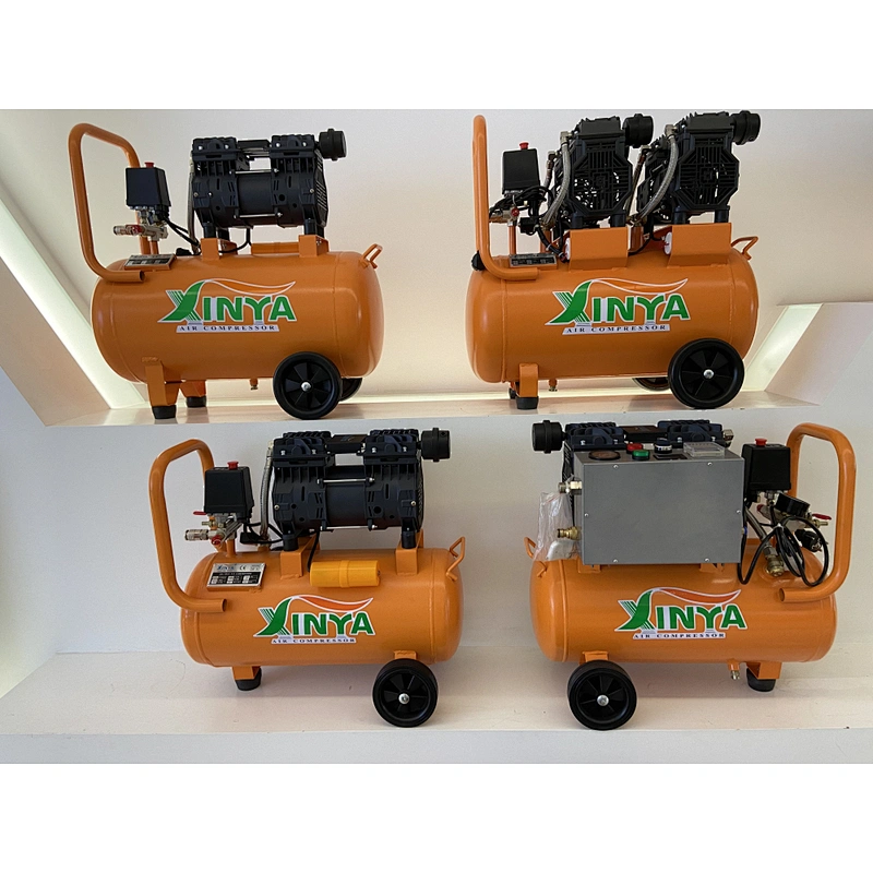 XINYA 8bar 24L 110V/60HZ mute Oil free Air Compressor (XY2824)