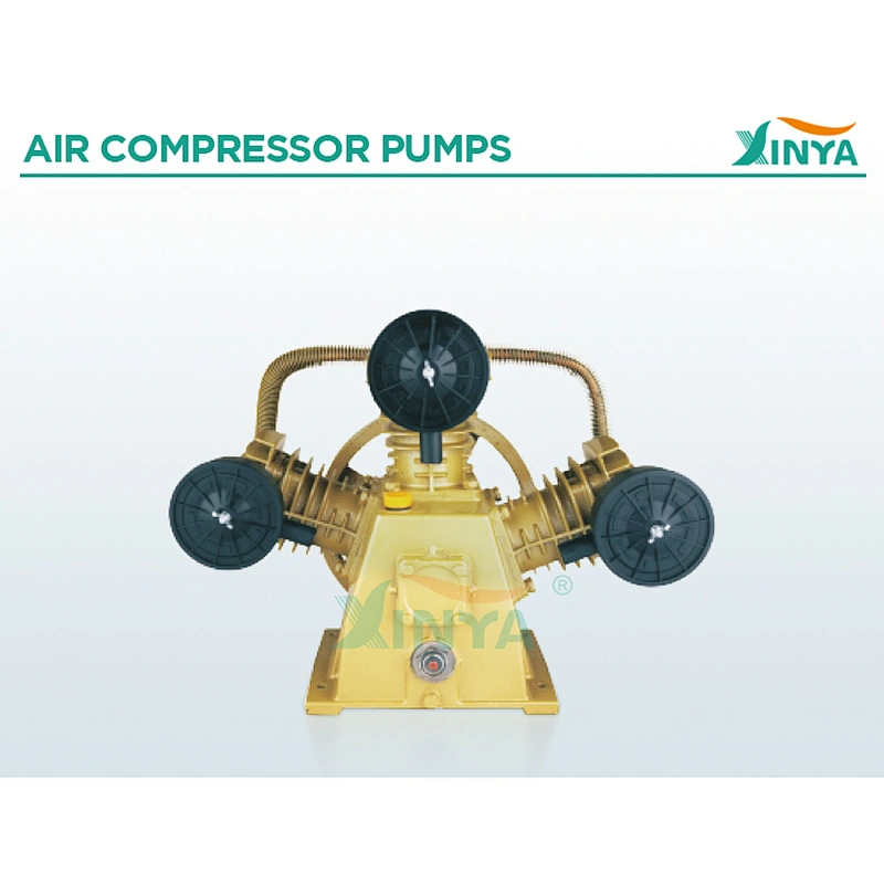 XINYA 3 pistons single phase 230V belt driven air compressor machines  (XY3065C-100D)